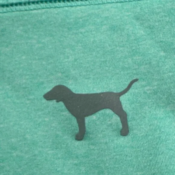 VICTORIA SECRET PINK Ultimate half zip pullover Size Medium Mint Activewear - Picture 4 of 15